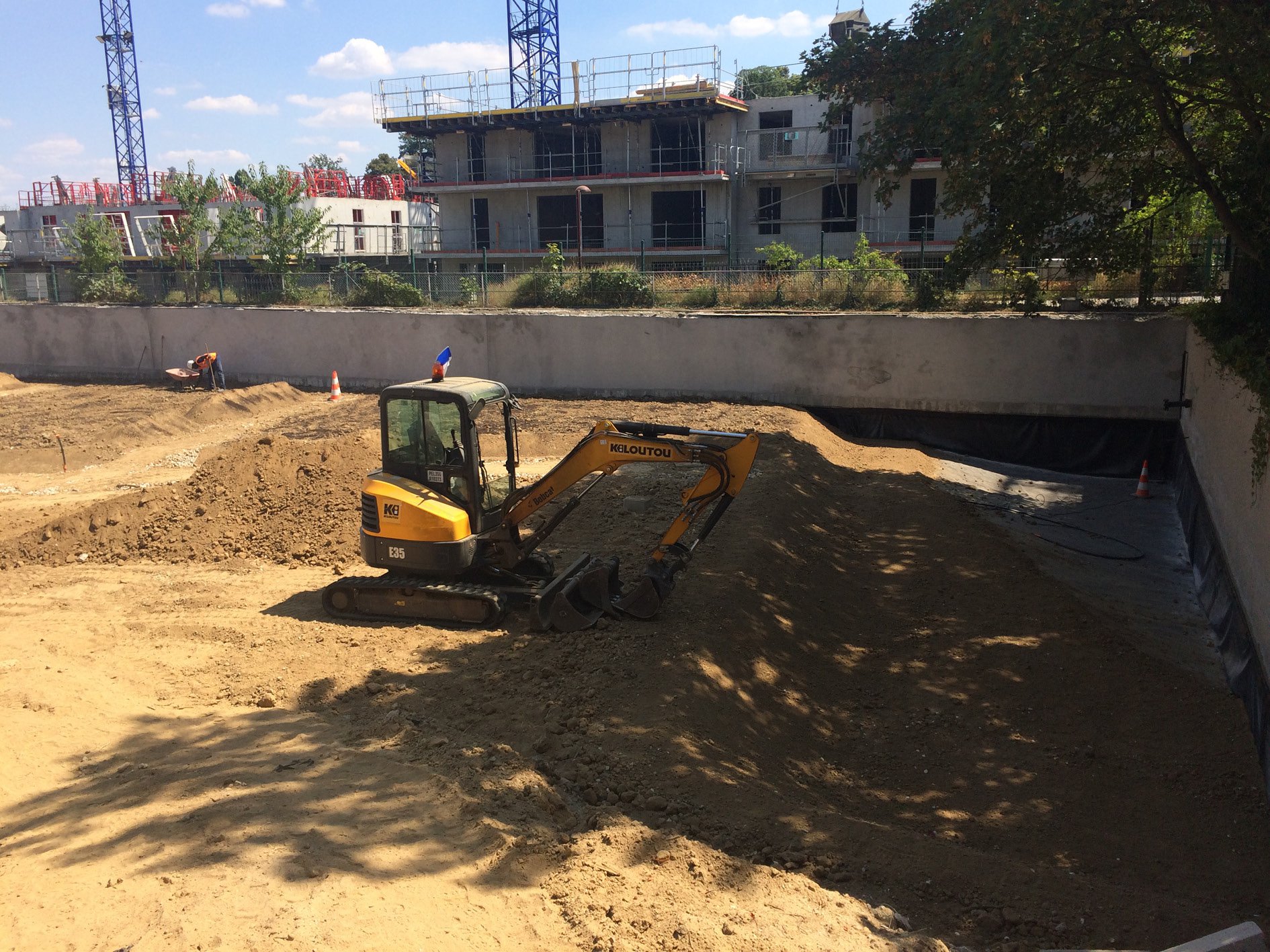 Année 0 : le chantier