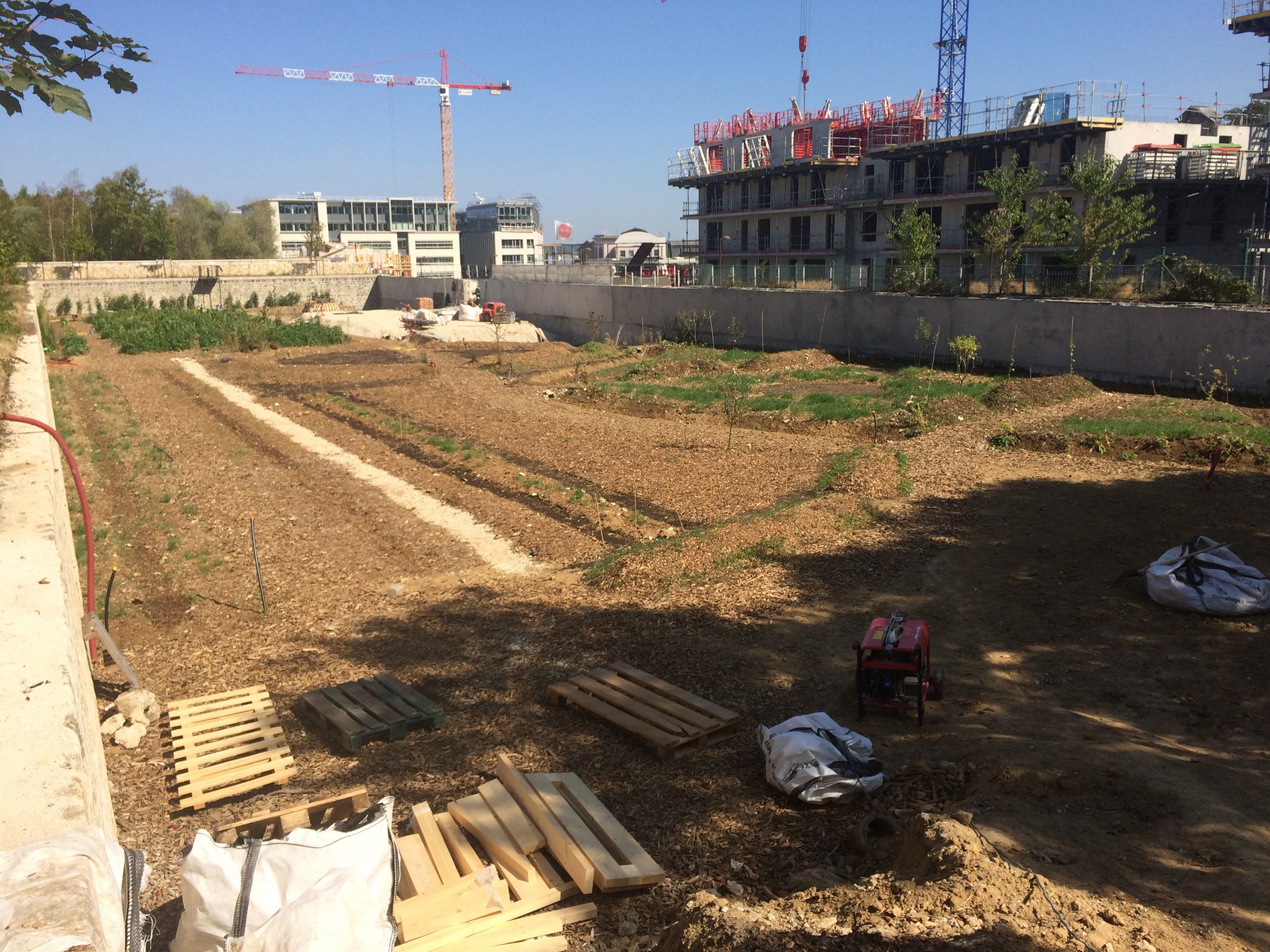 Année 0 : le chantier