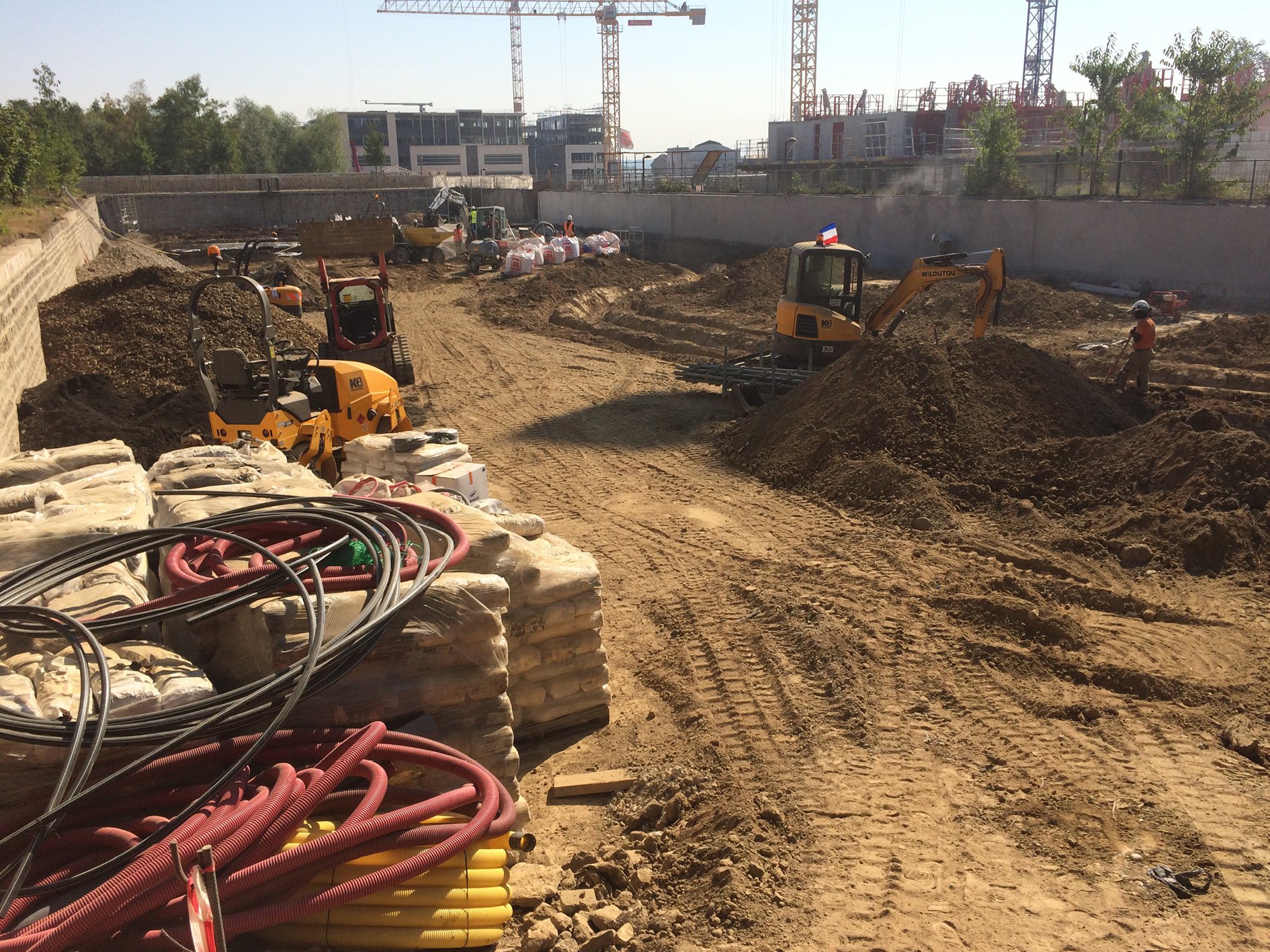 Année 0 : le chantier